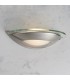 1 Light Indoor Wall Light Satin Chrome with Clear Glass - 2