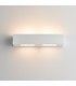 2 Light Indoor Plaster Wall Light White, Paintable, G9 - 2