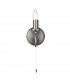 1 Light Indoor Candle Wall Light Antique Silver, E14 - 3