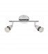 2 Light Adjustable Spotlight Chrome, GU10 - 2