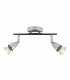 2 Light Adjustable Spotlight Chrome, GU10 - 3
