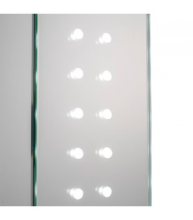 Light Illuminated Bathroom Mirrors Silver, Mirrored Glass IP44 - 2