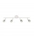 Adjustable 4 Light Spotlight Gloss White, GU10 - 2