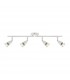 Adjustable 4 Light Spotlight Gloss White, GU10 - 3