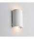 2 Light Indoor Wall Light White Plaster - 2
