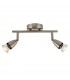 2 Light Spotlight Satin Nickel, GU10 - 3