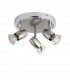 3 Light Spotlight Brushed Chrome, GU10 - 2