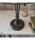 2 Light Medium Table Lamp Dark Bronze, Tiffany Glass, E27 - 4