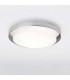 1 Light Bathroom Flush Ceiling Light Polished Chrome IP44, E27 - 1
