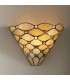 1 Light Indoor Wall Uplighter Dark Bronze with Tiffany Glass, E14 - 3