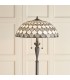 2 Light Floor Light Dark Bronze, Tiffany Glass, E27 - 3