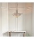 2 Light Large Inverted Ceiling Pendant Dark Bronze, Tiffany glass, E27 - 3