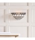 1 Light Indoor Wall Uplighter Tiffany Style Glass, E14 - 2
