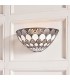 1 Light Indoor Wall Uplighter Tiffany Style Glass, E14 - 3