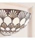 1 Light Indoor Wall Uplighter Tiffany Style Glass, E14 - 4