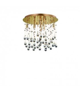 8 Light  Medium Ceiling Pendant Gold, G9 - 1