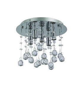 5 Light  Small Ceiling Pendant Chrome, G9 - 1