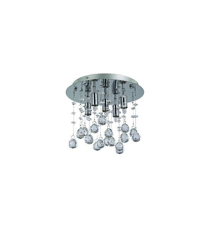 5 Light  Small Ceiling Pendant Chrome, G9 - 1