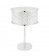 2 Light Table Lamp Chrome, Crystal (K9) Drops, E14 - 2