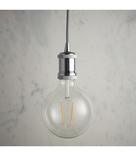 1 Light Pendant Chrome Plate, E27 - 2