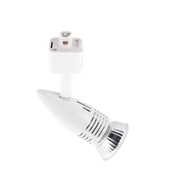 1 Light Track Light Gloss White, White, GU10 - 2