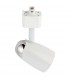 1 Light Track Head Light Only Gloss White, Chrome Plate, GU10 - 2