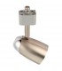 1 Light Track Head Light Only Satin Chrome Effect, Chrome Plate, GU10 - 2