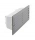 1 Light Outdoor Recessed Light Textured Grey, Frosted Glass IP44, E27 - 3