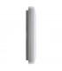 Integrated LED 1 Light Bathroom Flush Light Opal, Silver IP44 - 2