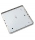 Integrated LED 1 Light Bathroom Flush Light Opal, Silver IP44 - 3
