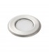 Integrated LED 1 Light Outdoor Recessed Light Marine Grade Brushed Stainless Steel, Frosted IP67 - 3