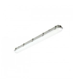 Integrated LED Outdoor Light 4ft Linear Batten Frosted IP65 - 2