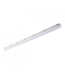 Integrated LED Outdoor Light 6ft Linear Batten Frosted IP65 - 2