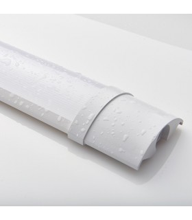 Integrated LED Outdoor Linear Batten Light Opal, Gloss White IP65 - 2