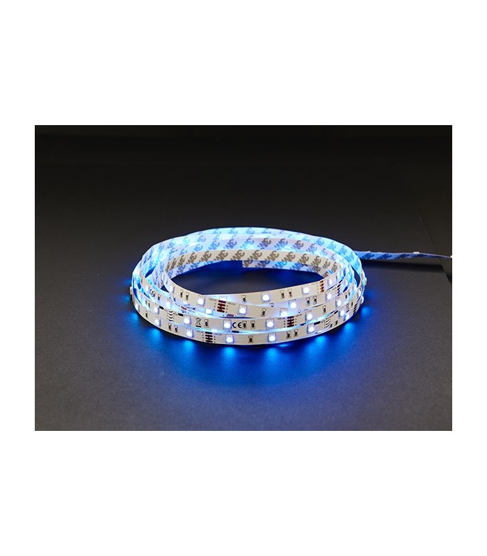 Integrated LED RGB 5m Display Cabinet Light Kit White Polymer Film - 4