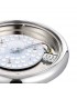Integrated LED Flush Light Chrome Plate, Opal Polypropylene - 4