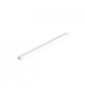 Integrated LED Display Cabinet Light Opal, Gloss White - 2