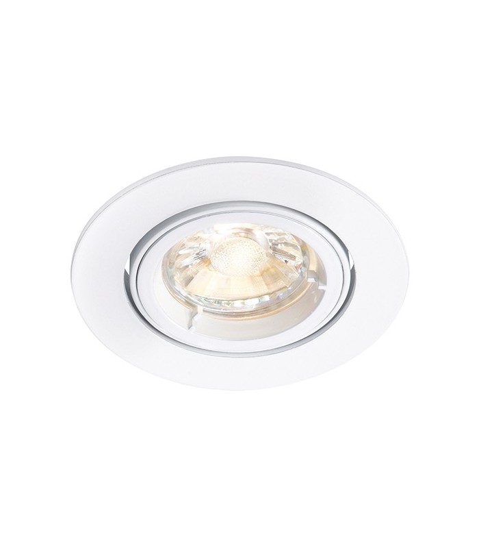 Recessed Tilt Downlight Matt White, GU10 - 2
