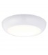 Integrated LED Outdoor Flush Light Gloss White, Opal IP65 - 4