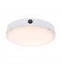 Integrated LED Outdoor Flush Light Gloss White, Opal IP65 - 2
