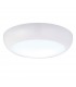 Integrated LED Outdoor Flush Light Gloss White, Opal IP65 - 4