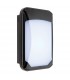 Integrated LED Outdoor Mini Microwave Wall Light Black IP65 - 2