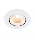 Fire Rated Integrated LED Tilt Recessed Light Matt White, Acrylic - 4