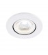 Fire Rated Integrated LED Tilt Recessed Light Matt White, Acrylic - 4