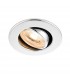 Fire Rated Integrated LED Tilt Recessed Light Chrome Plate, Acrylic - 3