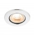 Fire Rated Integrated LED Tilt Recessed Light Chrome Plate, Acrylic - 4