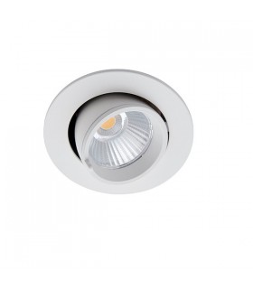 Integrated LED Recessed Light Matt White, Glass - 2