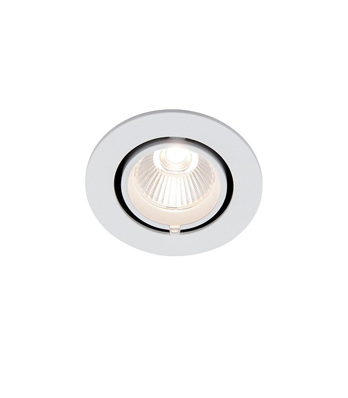 Integrated LED Recessed Light Matt White, Glass - 4