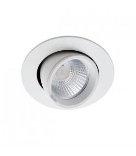 Integrated LED Recessed Light Matt White, Glass - 2