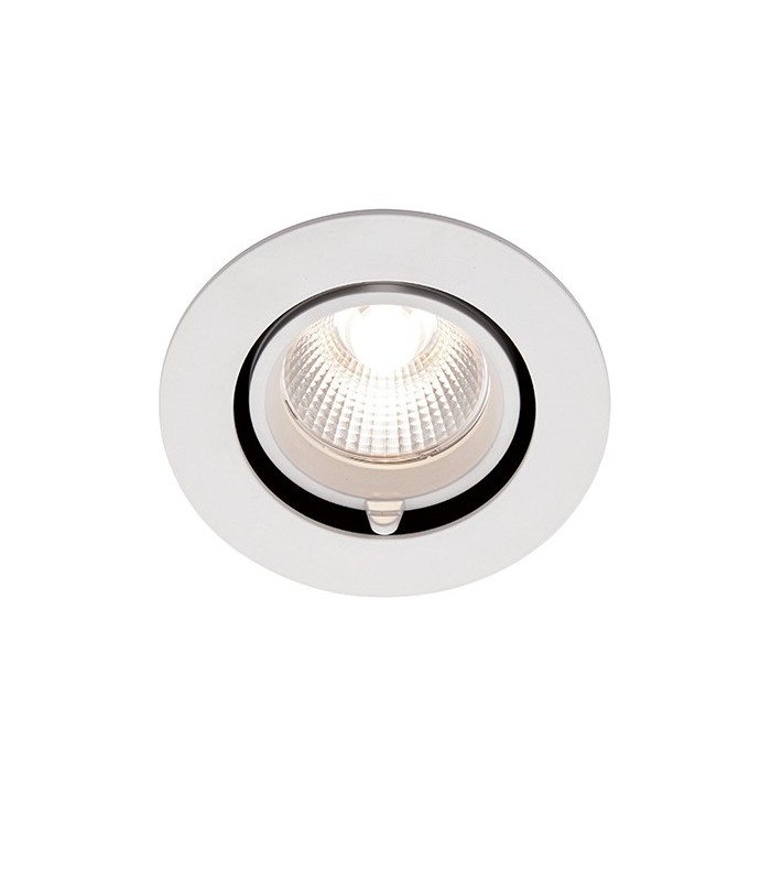 Integrated LED Recessed Light Matt White, Glass - 4